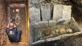 We Found A Rich Male Grave With A Metal Detector Big Treasure Hunt [upl. by Rice]