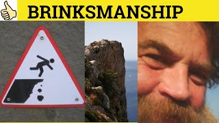 🔵 Brinksmanship Meaning  Brinksmanship Examples  Brinksmanship Definition  Formal  Brinkmanship [upl. by Yroggerg]