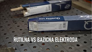 RAZLIKA IZMEDJU RUTILNE I BAZICNE ELEKTRODE [upl. by Ynaffit]