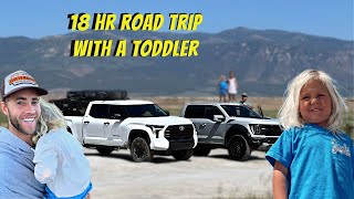 I took my toddler on his first road trip it took 18 HOURS [upl. by Noscire]