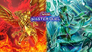 Winged Dragon of Ra Icejade Deck Nov 2023 YuGiOh Master Duel [upl. by Ecyned]