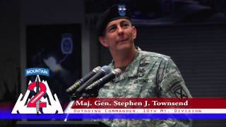 10th Mountain Division Change of Command [upl. by Drusi]