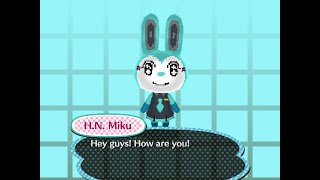 What if Animal Crossing had a crossover with Hatsune Miku and she sang Bubblegum KK [upl. by Ubana]