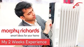 Morphy Richards OFR 9 9Fin 2400W Oil Filled Radiator Room Heater  Unboxing Setup and Review 🥶🥵 [upl. by Pritchard]