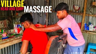 Indian Village Cosmic Massage By Young Bengali Barber🇮🇳💆‍♂️Intense Massage Video 🔥ASMR [upl. by Harraf762]