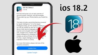 Cómo instalar la versión beta para desarrolladores de iOS 182 en iPhone [upl. by Noxid]