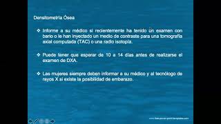 Clase de Densitometría Ósea [upl. by Ahtebbat]