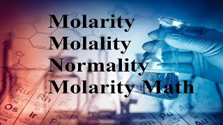 বাংলা Pharmaceutical Math Problem amp Solution 03 Molarity Molality Normality [upl. by Monreal]