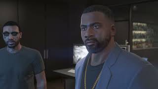 GTA Online  Lamar talks about Dr Dres Detox Album Cutscene 4K [upl. by Anabal]