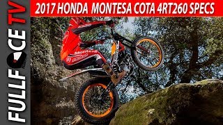 2017 Honda Montesa Cota 4RT260 Review [upl. by Akemrehs903]