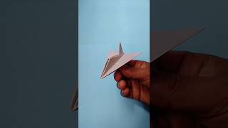 paper fighter plan paper fighter plane very easyviral plane shorts [upl. by Publia]