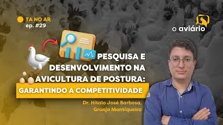 Dr Hítalo José Barbosa PampD na Avicultura de Postura  Ep 29 [upl. by Airdnaed268]