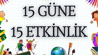 Evde Yapabileceğiniz 15 Farklı Etkinlik  15 Farklı Kendin Yap Fikri [upl. by Rehotsirk617]