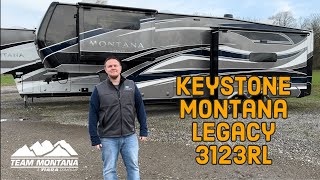 2023 Keystone Montana Legacy 3123RL  Team Montana [upl. by Winny25]