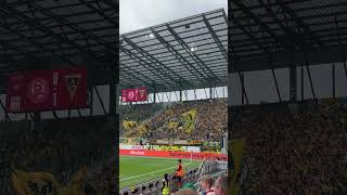 03082024 Alemannia Aachen Fans feiern das 01 in Essen [upl. by Euqinimod]