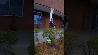 Security guard is not happy with police offer 😡🤯 [upl. by Adnwahsar]