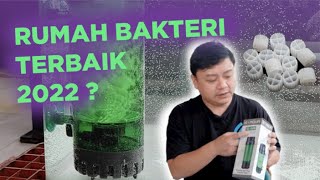 Filter Biologi Terbaik 2022 Rumah Bakteri K1 Kaldnes Dinamis [upl. by Rucker]