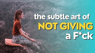 The Art of Not Giving a Fck A Counterintuitive Approach to Living a Good Life by Mark Manson [upl. by Burris]