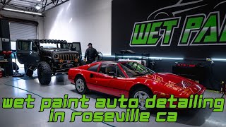 392 Jeep amp Ferrari in for Detailing amp Ceramic Coatings by Wet Paint Auto Detailing in Roseville CA [upl. by Ocicnarf660]