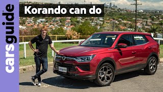 SsangYong Korando 2020 review ELX [upl. by Suiluj537]