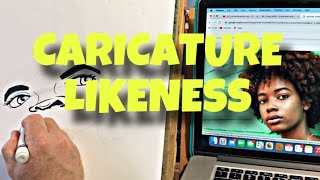 HOW TO DRAW CARICATURES AND GET A LIKENESS [upl. by Arotahs]