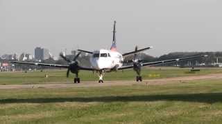 Saab 340 Sol Lineas Aéreas despegando de Aeroparque  HD [upl. by Skvorak]