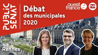 Débat des municipales 2020 à Rennes 24062020 [upl. by Cressi500]