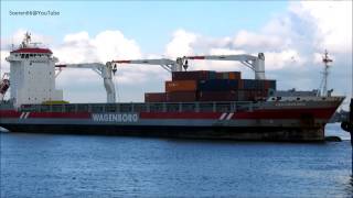 Containerschiff ARAGONBORG von WAGENBORG  Soeren66 [upl. by Yggam]