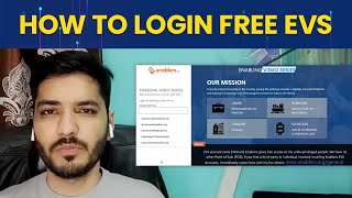 How to login FREE EVS  Enabling Video Series [upl. by Meyer952]