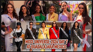 DAY 7 OF MISS UNIVERSE INDIA MEXICO PARAGUAY THAILAND USA AND TURKS AND CAICOS IN GUADALAJARA [upl. by Aix]