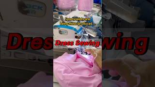 Dress sewing clothingfactory sewing apparelfactory clothingmanufacturer factory [upl. by Enaywd]