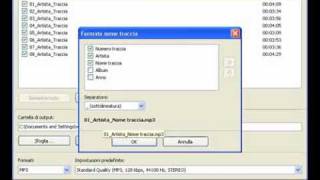 Come convertire CD Audio in MP3 WAV WMA OGG e AAC [upl. by Holofernes113]