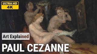 Paul Cezanne A collection of 10 oil paintings with title and year 18651869 4K [upl. by Luapnhoj]