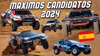 ESTOS SON MAXIMOS CANDITATOS PARA GANAR EL RALLY DAKAR 2024  CATEGORIA AUTOS EL ANALISIS AL HUESO [upl. by Soinski]