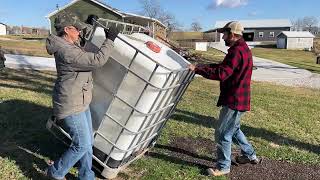 275 Gallon Composter Will This Even Work [upl. by Kcinom]