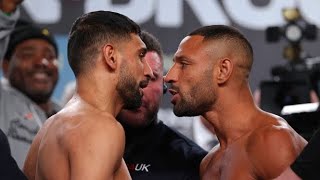 Heated Amir khan Vs Kell Brook weigh in reaction 🔥🔥🔥 [upl. by Spiro]