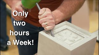 What can 11 Beginner Stonemasons Carve in a 6 week Class [upl. by Fayina]