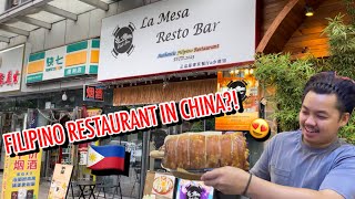 I CANT BELIEVE THERE IS A FILIPINO RESTAURANT IN CHINA  WUHAN VLOG [upl. by Nylad]