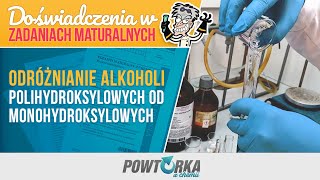 Odróżnianie alkoholi monohydroksylowych od polihydroksylowych [upl. by Armillia72]