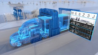 Rapiscan  ASampE Cargo amp Vehicle Inspection 3D Animated Video [upl. by Dorion636]