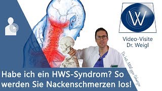 HWSSyndrom Ursachen verstehen amp Symptome wie Nackenverspannungen Schmerzen amp Schwindel los werden [upl. by Nonnairb]