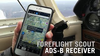 ForeFlight Scout ADSB Receiver Unboxing and Review – AINtv [upl. by Brinkema]