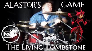 Alastors game The Living Tombstone Drum Cover [upl. by Ilona]