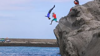 一起來台東吃海味玩跳水 Come to Taitung for Seafood and Cliff Jumping [upl. by Gnaht658]