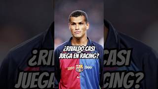 ¿RIVALDO casi JUEGA en RACING futbol [upl. by Airdnala]