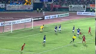 INDONESIA vs MALAYSIA 20 Friendly Match 1492014 FULL HIGHLIGHTS [upl. by Nodnarg825]