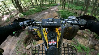 Testing My Can Am DS450 Jumping and No Footers 😱👌🔥 [upl. by Hansiain]