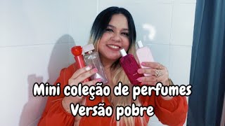 Minha Mini Coleção de perfume [upl. by Ativahs202]