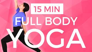 Morning Yoga Flow  15 min Full Body Yoga Flow [upl. by Nirrat]