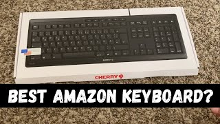 Cherry Stream Keyboard From Amazon Unboxing  Best Keyboard Under 50 [upl. by Kannan]